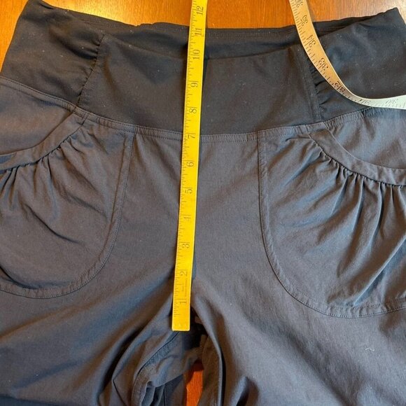 Y2K Prana Nylon Stretch Joggers Womens M Pull On Cinched Hiking Climbing Outdoor - Picture 12 of 14